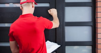 Mail carriers are collecting census answers, and two cities are testing two different rules