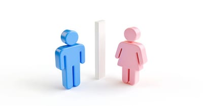 The US cities with the most men and the cities with the most women