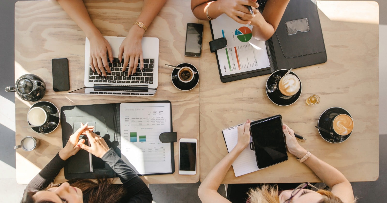 The counties where women work the most, and the least