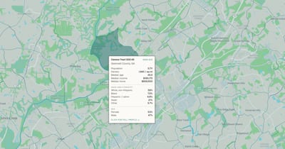 How many census tracts are in the US? 84,401, and here is how they are drawn